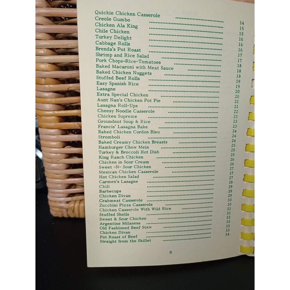 First Baptist Church Of West Hollywood Mother's Auxiliary Cookbook Hollywood, FL - Picture 5 of 11